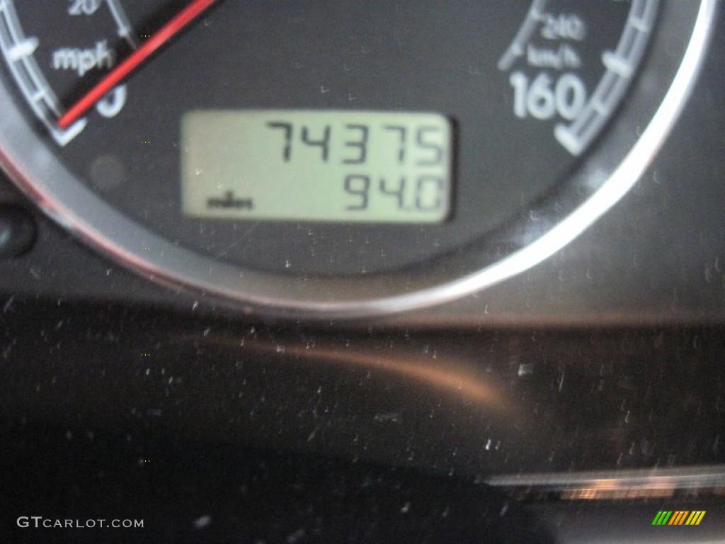 2003 Passat GLX 4Motion Wagon - Blue Anthracite Pearl / Grey photo #12
