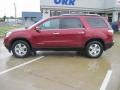 2007 Red Jewel Tintcoat GMC Acadia SLT  photo #3