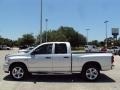 2007 Bright Silver Metallic Dodge Ram 1500 SLT Quad Cab  photo #2