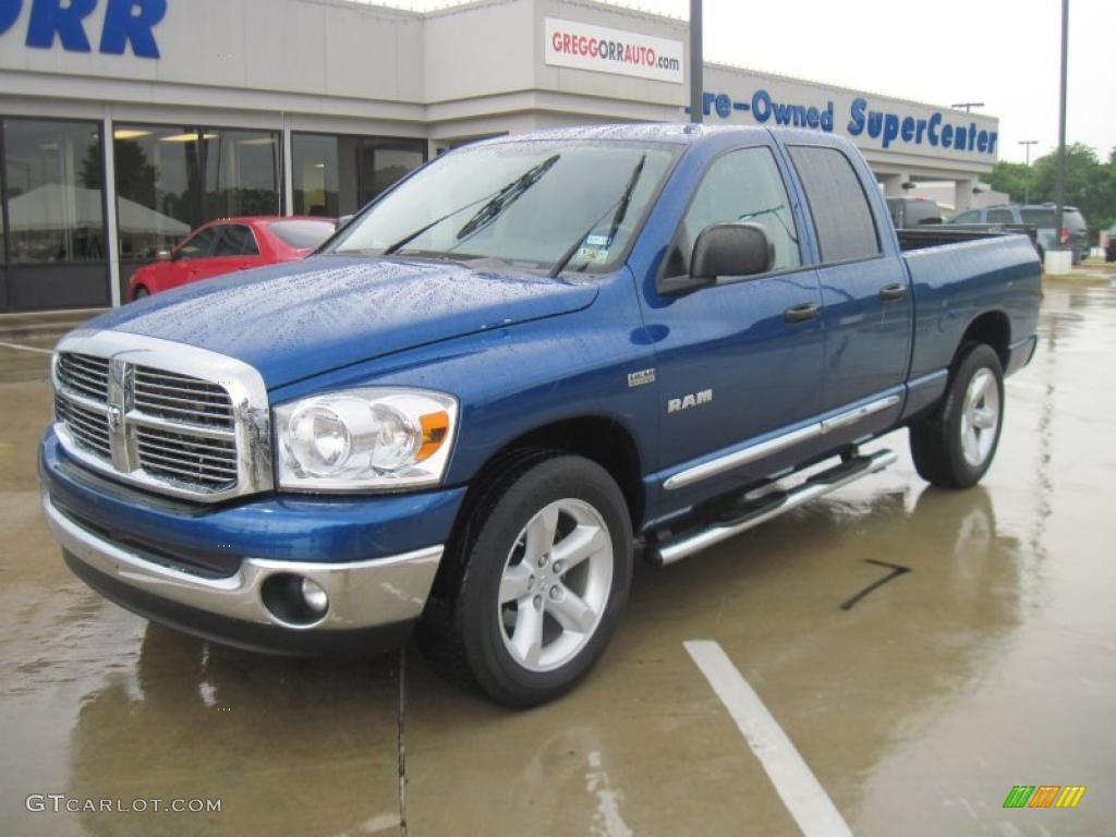 Electric Blue Pearl Dodge Ram 1500