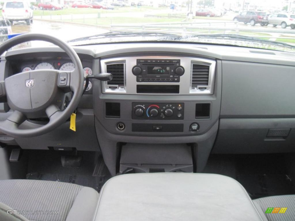 2008 Ram 1500 Big Horn Edition Quad Cab - Electric Blue Pearl / Medium Slate Gray photo #10