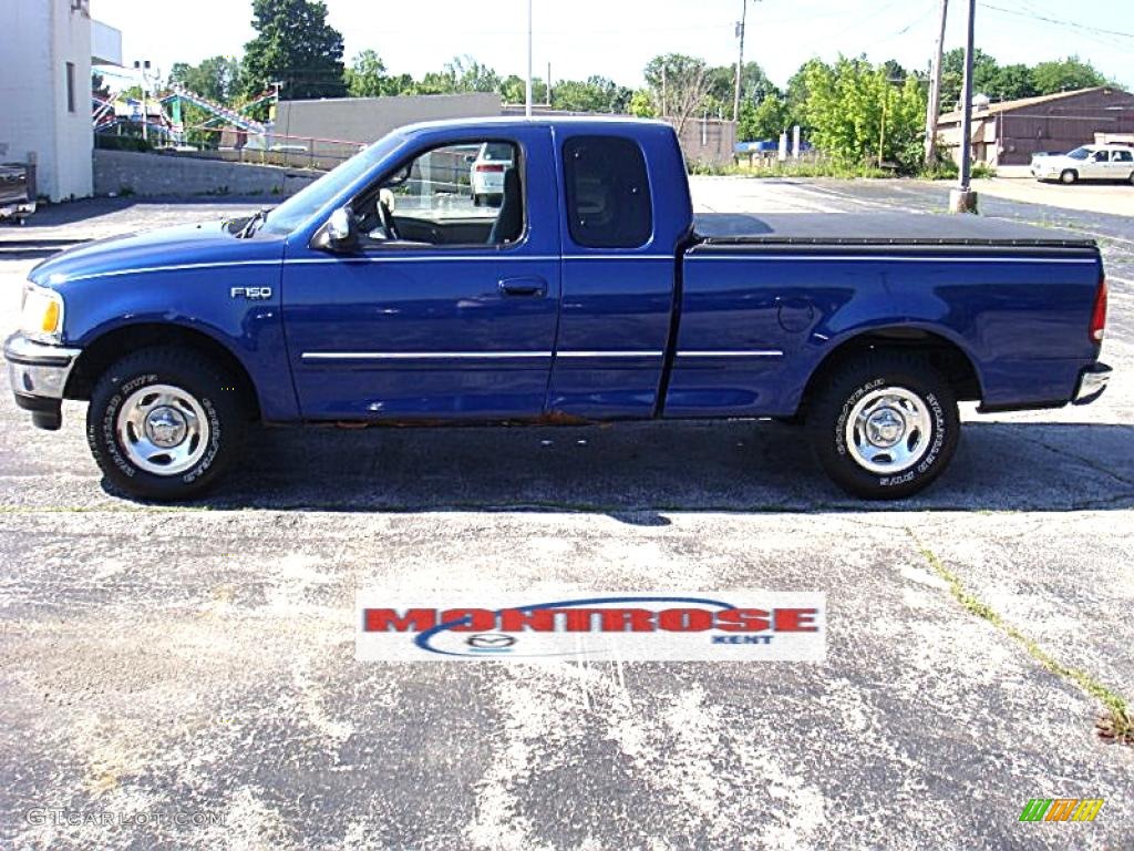 Royal Blue Metallic Ford F150