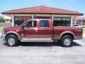 2006 Dark Copper Metallic Ford F250 Super Duty King Ranch Crew Cab 4x4  photo #1