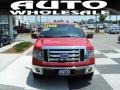 2009 Bright Red Ford F150 XLT SuperCrew  photo #2