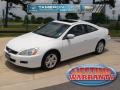 2007 Taffeta White Honda Accord EX-L Coupe  photo #1