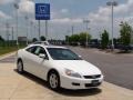 2007 Taffeta White Honda Accord EX-L Coupe  photo #2