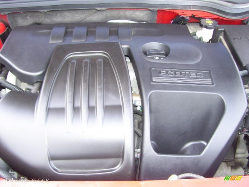 2007 Cobalt LS Coupe - Victory Red / Gray photo #10