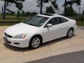 2007 Taffeta White Honda Accord EX-L Coupe  photo #12