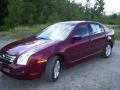 2007 Merlot Metallic Ford Fusion SE  photo #1