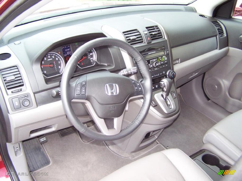 2010 CR-V EX-L - Tango Red Pearl / Gray photo #9