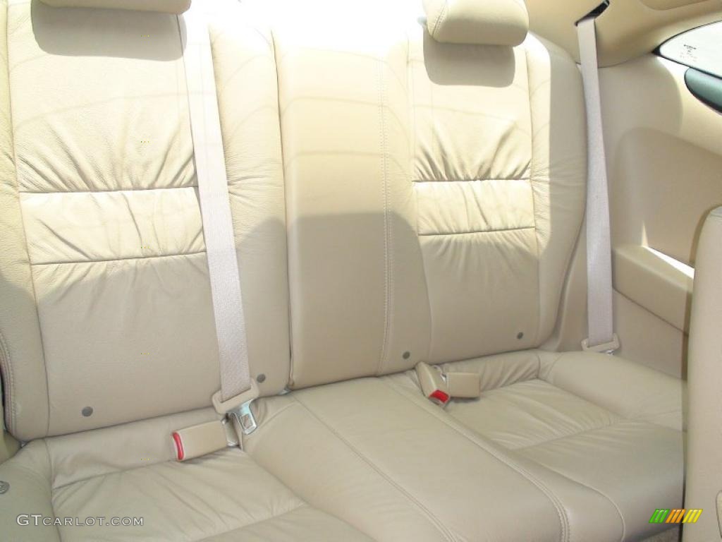 2007 Accord EX-L Coupe - Taffeta White / Ivory photo #33