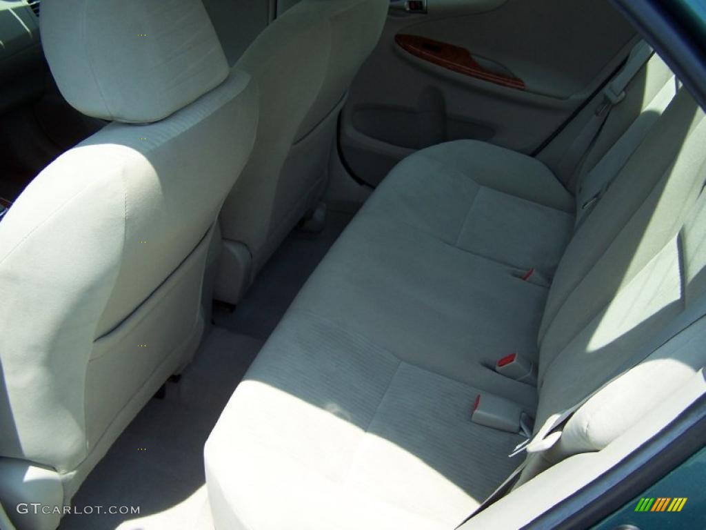 2009 Corolla  - Capri Sea Green Metallic / Bisque photo #7