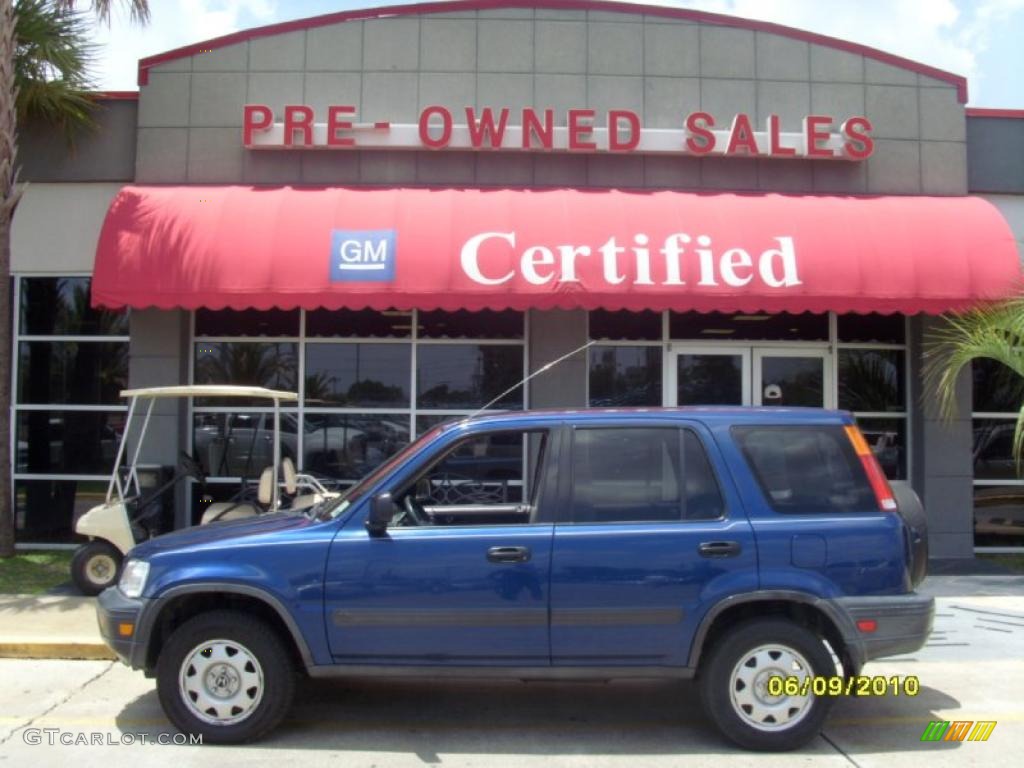 1998 CR-V LX - Supermarine Blue Pearl / Charcoal photo #1