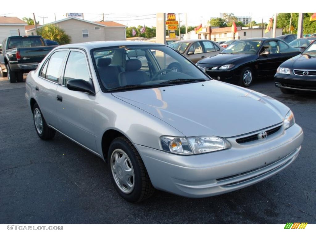 1999 Corolla VE - Silver Stream Opal / Light Charcoal photo #1