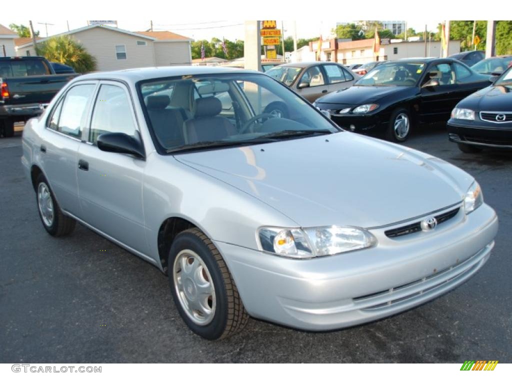 1999 Corolla VE - Silver Stream Opal / Light Charcoal photo #2