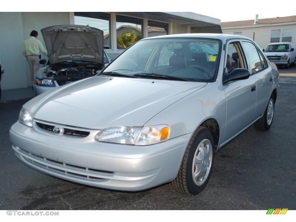 1999 Corolla VE - Silver Stream Opal / Light Charcoal photo #3