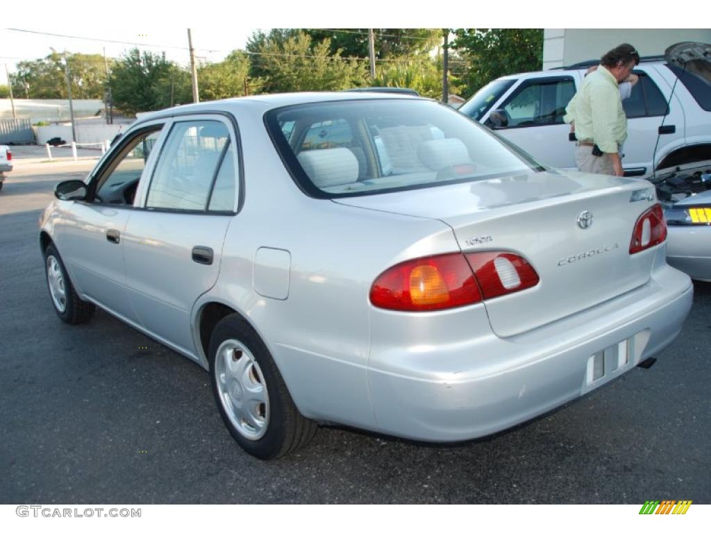 1999 Corolla VE - Silver Stream Opal / Light Charcoal photo #6