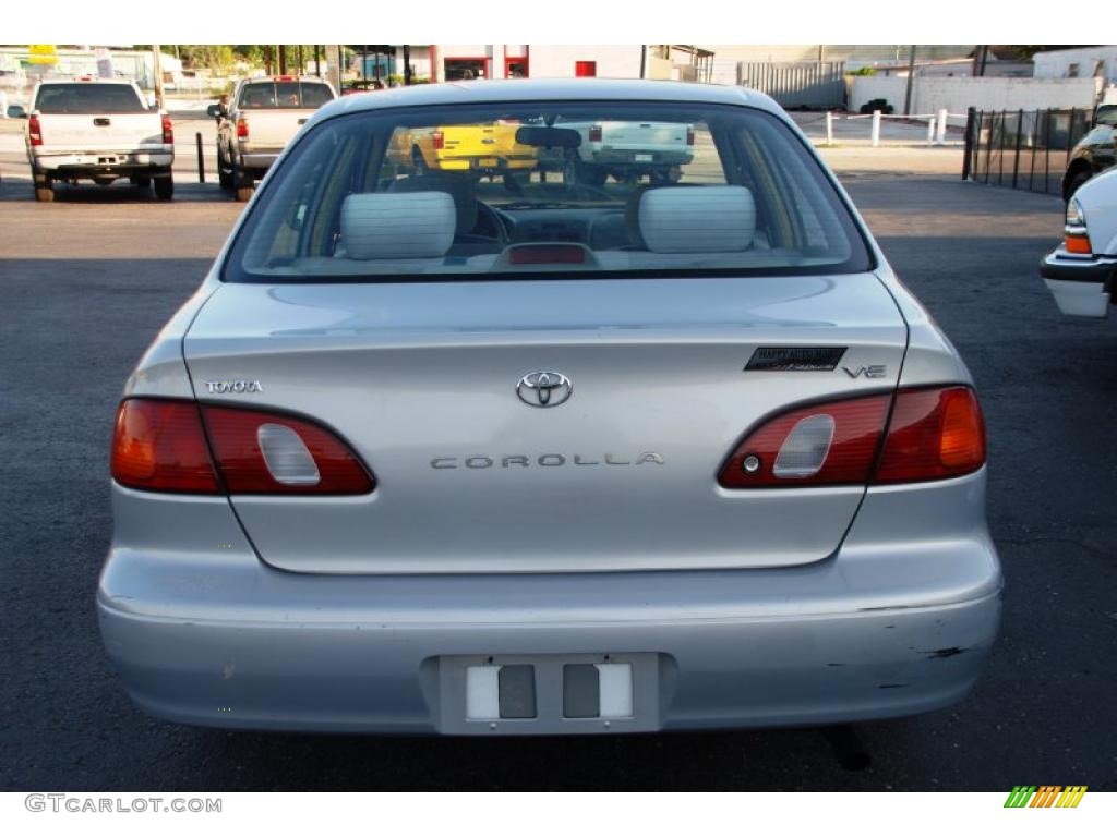 1999 Corolla VE - Silver Stream Opal / Light Charcoal photo #7