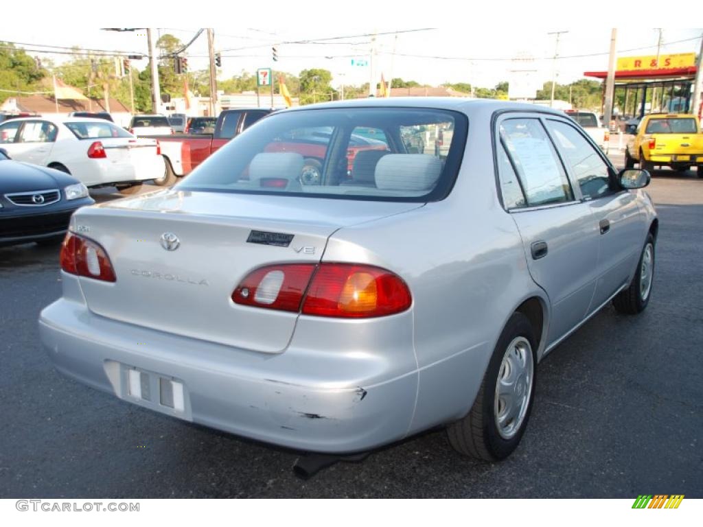 1999 Corolla VE - Silver Stream Opal / Light Charcoal photo #8