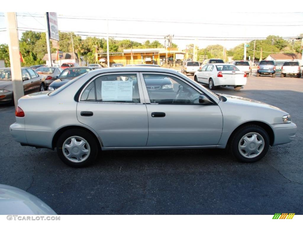 1999 Corolla VE - Silver Stream Opal / Light Charcoal photo #9