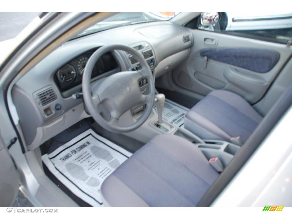 1999 Corolla VE - Silver Stream Opal / Light Charcoal photo #11