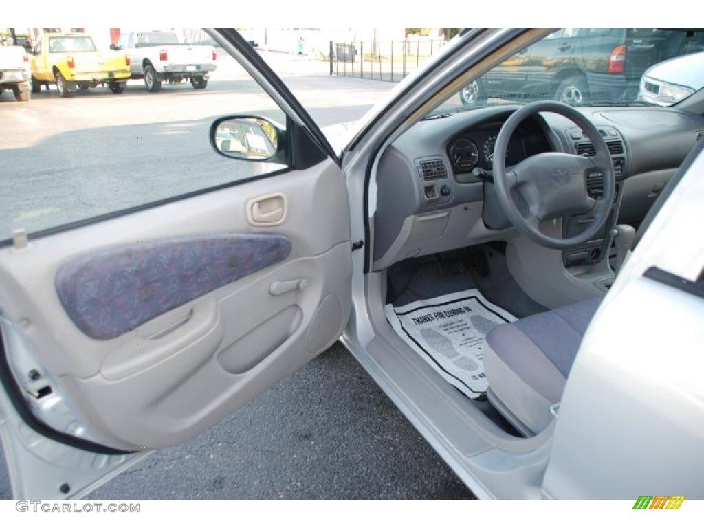 1999 Corolla VE - Silver Stream Opal / Light Charcoal photo #12