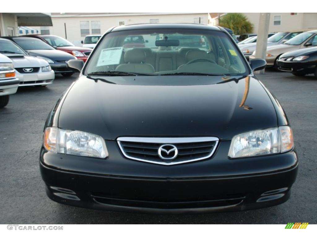 2000 626 ES-V6 - Black Onyx / Beige photo #2