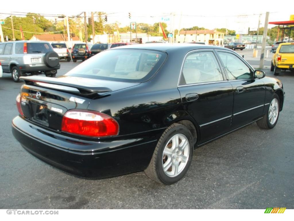 2000 626 ES-V6 - Black Onyx / Beige photo #6