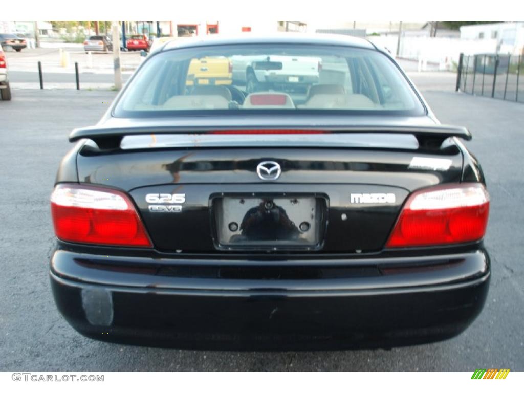 2000 626 ES-V6 - Black Onyx / Beige photo #7