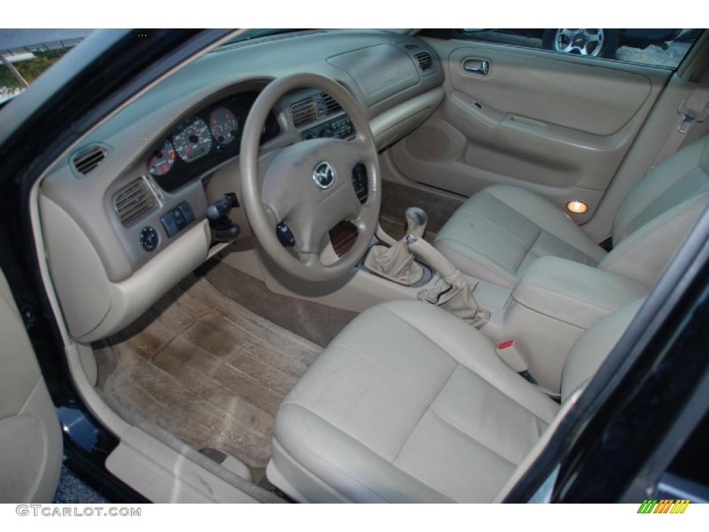 2000 626 ES-V6 - Black Onyx / Beige photo #9