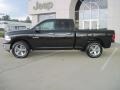 2010 Brilliant Black Crystal Pearl Dodge Ram 1500 Lone Star Quad Cab  photo #3