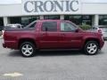 2007 Sport Red Metallic Chevrolet Avalanche LTZ 4WD  photo #1