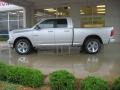 2010 Bright Silver Metallic Dodge Ram 1500 Lone Star Quad Cab  photo #3