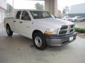 2010 Stone White Dodge Ram 1500 ST Quad Cab  photo #2