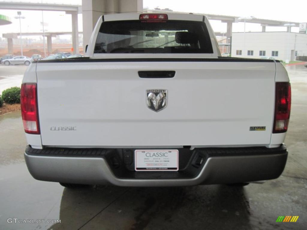 2010 Ram 1500 ST Quad Cab - Stone White / Dark Slate/Medium Graystone photo #6