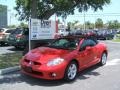 2007 Pure Red Mitsubishi Eclipse Spyder GS  photo #1