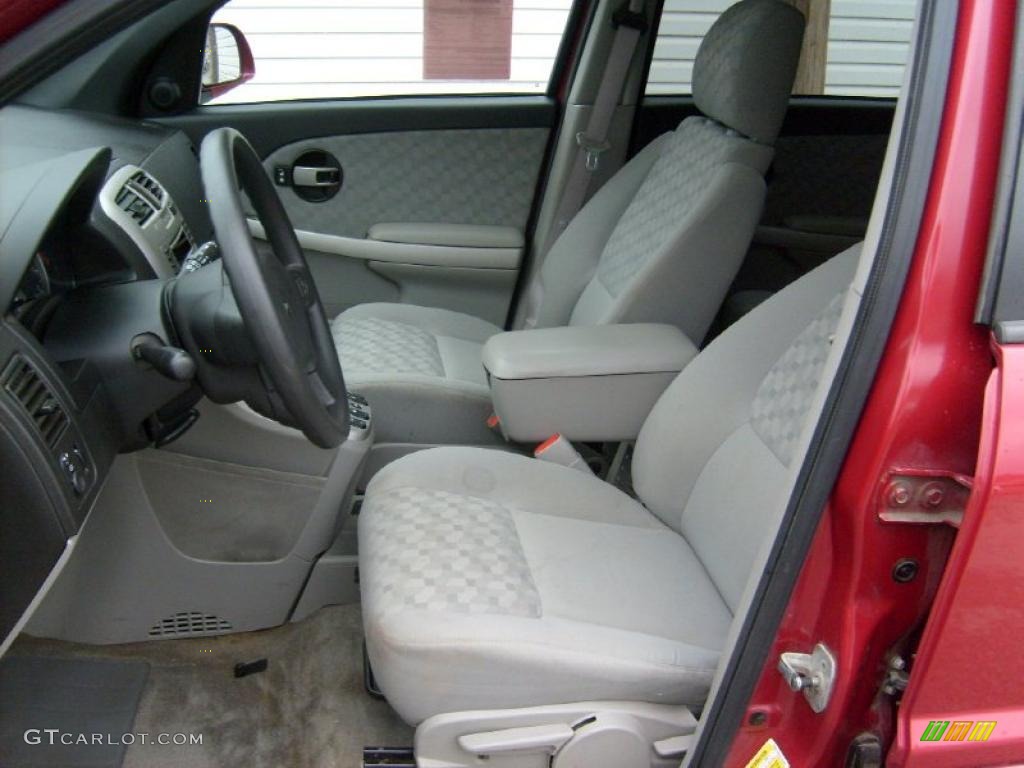 2006 Equinox LT AWD - Salsa Red Metallic / Light Gray photo #9