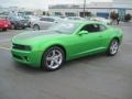 2010 Synergy Green Metallic Chevrolet Camaro LT Coupe Synergy Special Edition  photo #1