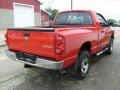 2007 Flame Red Dodge Ram 1500 ST Regular Cab 4x4  photo #5