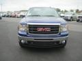 2010 Laser Blue Metallic GMC Sierra 1500 SLE Crew Cab 4x4  photo #2