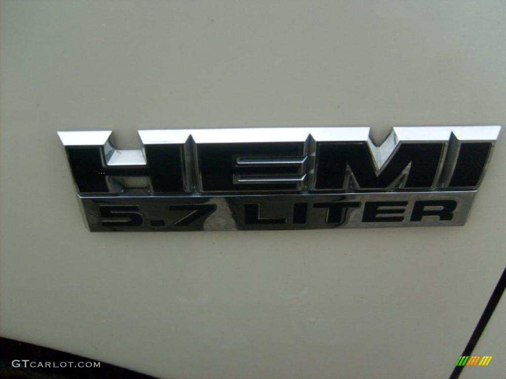 2007 Ram 1500 SLT Quad Cab 4x4 - Bright White / Khaki Beige photo #10