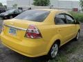 2007 Summer Yellow Chevrolet Aveo LT Sedan  photo #2