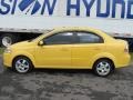 2007 Summer Yellow Chevrolet Aveo LT Sedan  photo #26