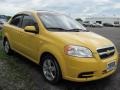 2007 Summer Yellow Chevrolet Aveo LT Sedan  photo #29