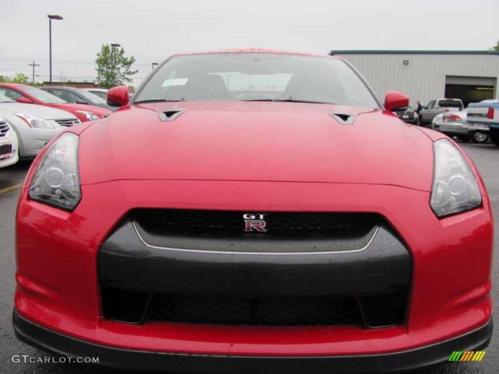 2011 GT-R Premium - Solid Red / Black Leather photo #15