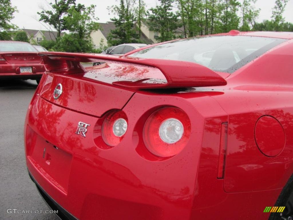 2011 GT-R Premium - Solid Red / Black Leather photo #17