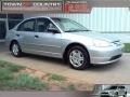 2001 Satin Silver Metallic Honda Civic LX Sedan  photo #1