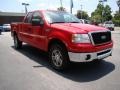 Bright Red - F150 XLT SuperCab 4x4 Photo No. 3