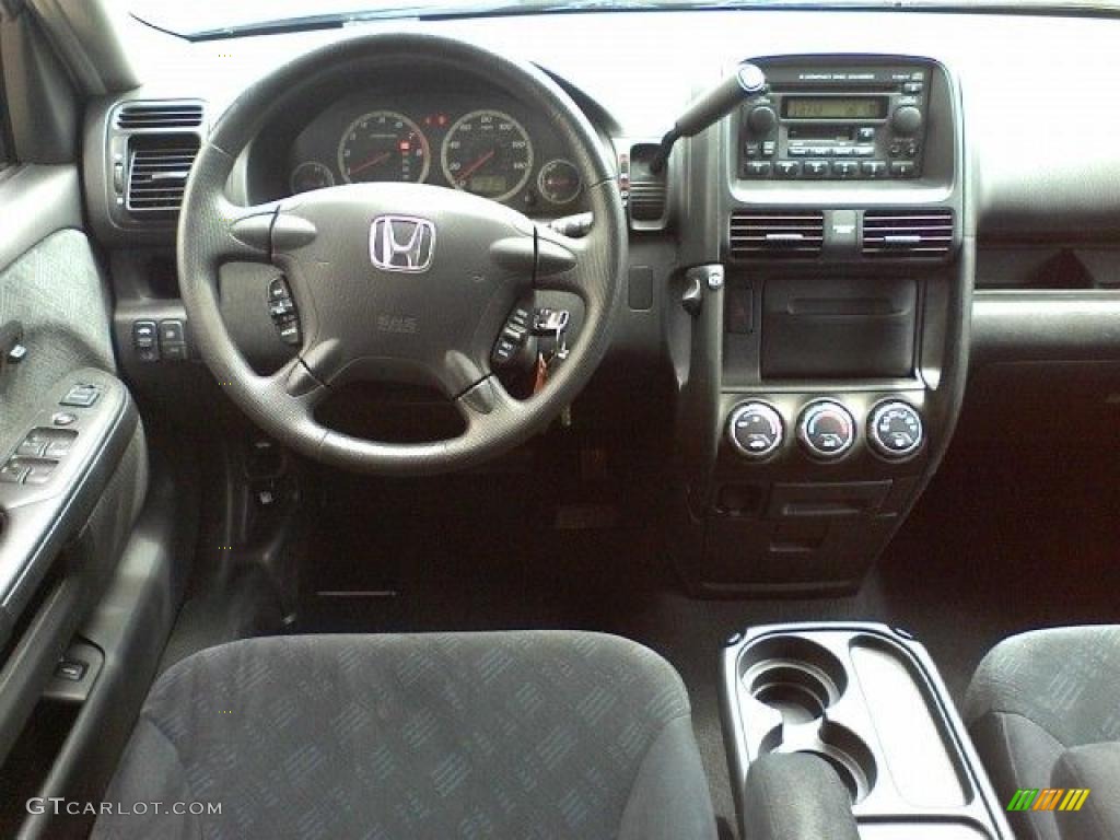 2006 CR-V EX 4WD - Royal Blue Pearl / Black photo #5
