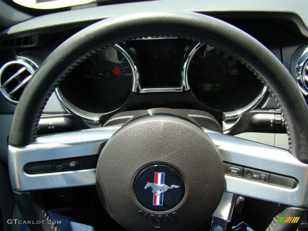 2007 Mustang GT/CS California Special Convertible - Black / Black/Dove Accent photo #20